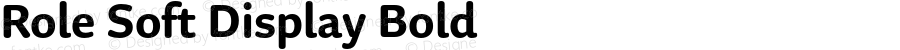 RoleSoftDisplay-Bold