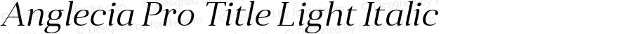 AngleciaProTitle-LightItalic