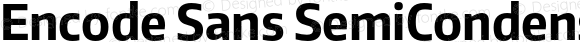 Encode Sans SemiCondensed Bold