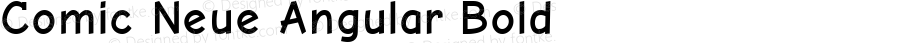 Comic Neue Angular Bold
