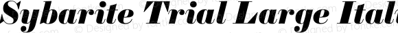 SybariteTrialLargeItalic