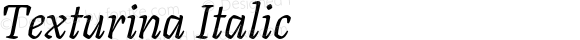 Texturina Italic