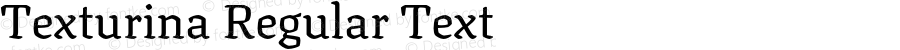 Texturina Regular Text