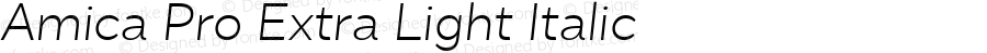 AmicaPro-ExtraLightItalic