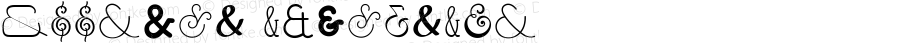 Coodles Ampersand Version 1.001;Fontself Maker 3.5.1