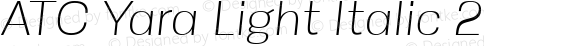 ATC Yara Light Italic 2