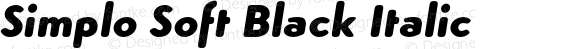 SimploSoft-BlackItalic