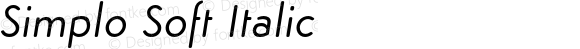 SimploSoft-Italic