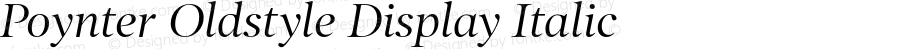 PoynterOldstyleDisplay-Italic