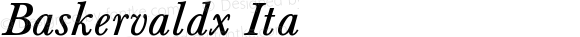 Baskervaldx Italic