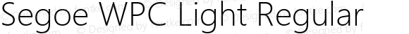 Segoe WPC Light Regular