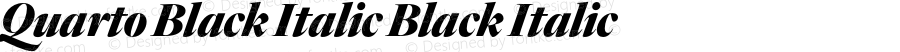 Quarto-BlackItalic