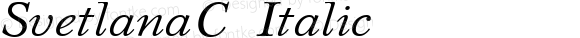 SvetlanaC Italic