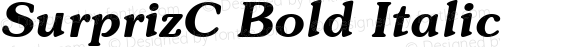 SurprizC Bold Italic