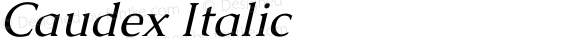 Caudex Italic