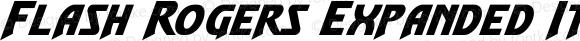 Flash Rogers Expanded Italic Expanded Italic