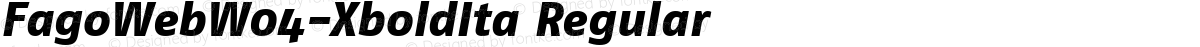 FagoWebW04-XboldIta Regular
