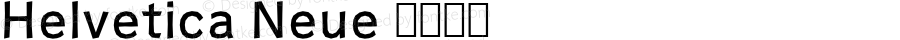 Helvetica Neue 中等斜体