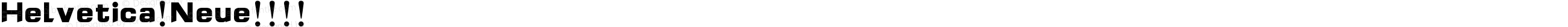 Helvetica Neue Bold Italic