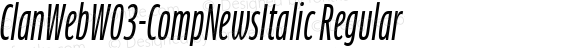 ClanWeb W03 CompNewsItalic