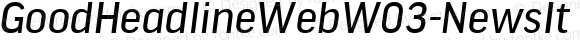 GoodHeadlineWeb W03 NewsItalic