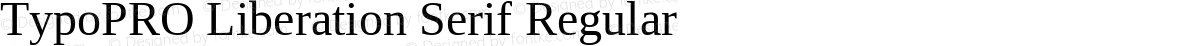 TypoPRO Liberation Serif Regular