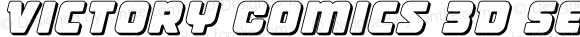 Victory Comics 3D Semi-Italic Semi-Italic