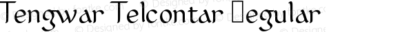 Tengwar Telcontar Regular