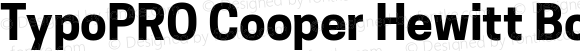 TypoPRO Cooper Hewitt