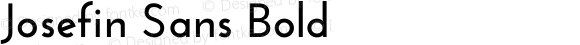 Josefin Sans Bold