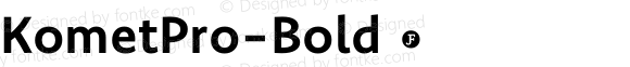 ☞Komet Pro Bold