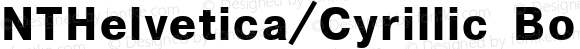 NTHelvetica/Cyrillic Bold