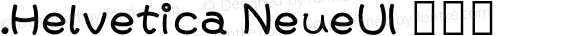 .Helvetica NeueUI Bold Italic