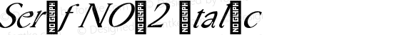 Serif NO02 Italic