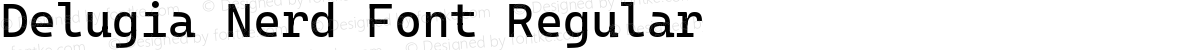Delugia Nerd Font Regular
