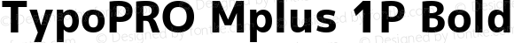 TypoPRO Mplus 1P Bold