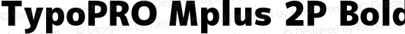 TypoPRO Mplus 2P Bold
