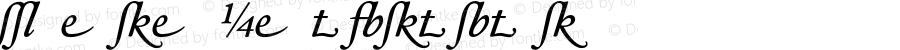 Hoefler Text Alt Italic