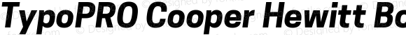 TypoPRO Cooper Hewitt