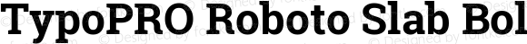 TypoPRO Roboto Slab Bold