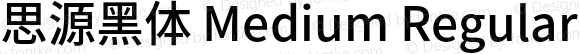 思源黑体 Medium Regular Version 1.004;PS 1.004;hotconv 1.0.82;makeotf.lib2.5.63406