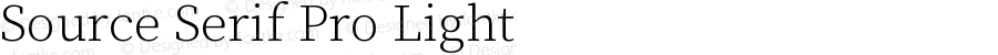 Source Serif Pro Light