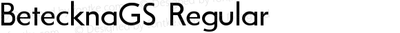 BetecknaGS Regular Version 0.01