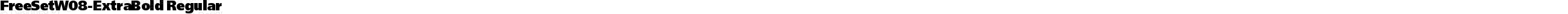 FreeSetW08-ExtraBold Regular