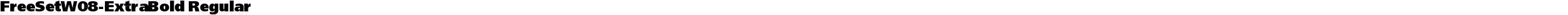 FreeSetW08-ExtraBold Regular