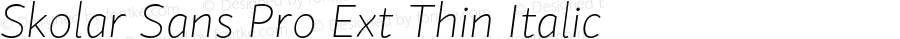 SkolarSansPro-ExtThinItalic