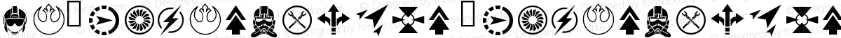 x-wing-symbols wing-symbols