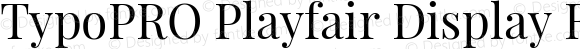 TypoPRO Playfair Display