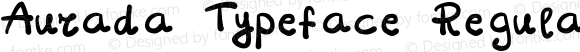 Aurada Typeface Regular