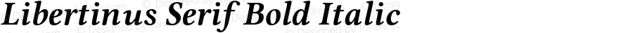 Libertinus Serif Bold Italic